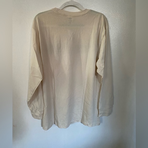 CAMPUS COTTON LONG-SLEEVE TEE - Picture 5 of 6